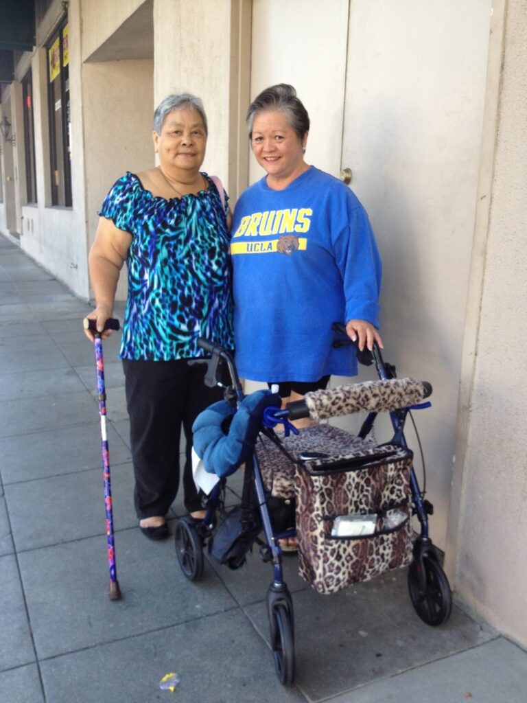 This woman in Downtown Los Angeles told Sue Chen that she didn’t even know a walker could represent her style until she saw the NOVA commercial with the leopard on the rollator. She took a picture of the screen and went to her pharmacy and said, “This is what I want because I still got leopard in me!”